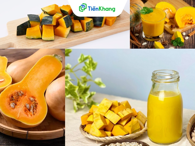 Sữa bí đỏ là một trong những loại sữa giúp tăng cân nhanh chóng