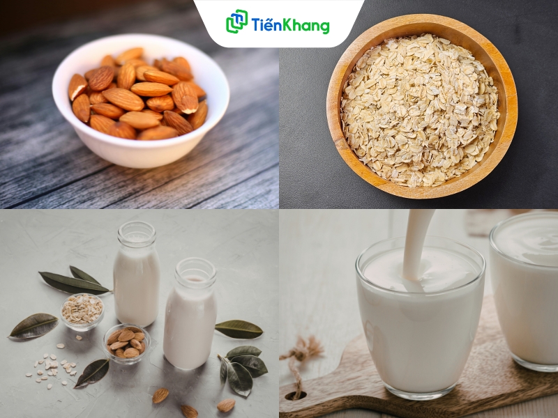 Sữa hạnh nhân yến mạch rất tốt cho sức khoẻ