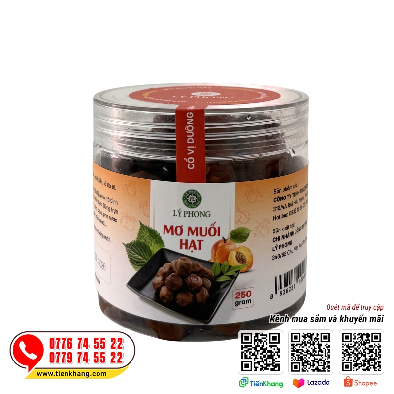 Mơ muối hạt 7 năm hiện đang bán tại Tiến Khang