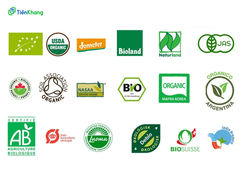 Một số chứng nhận thực phẩm organic 