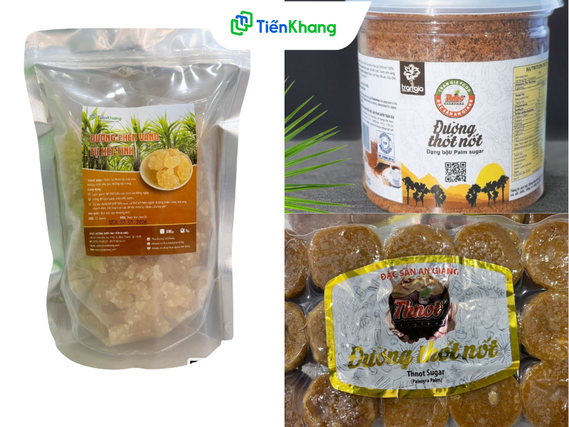 Nên mua đường phèn vàng và đường thốt nốt ở đâu uy tín