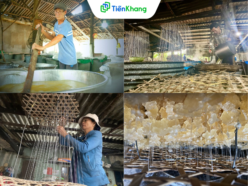 Quy trình sản xuất đường phèn vàng