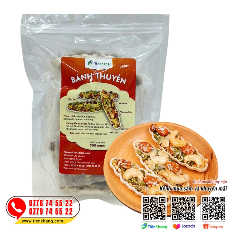 Bánh thuyền - Gói 300 gram