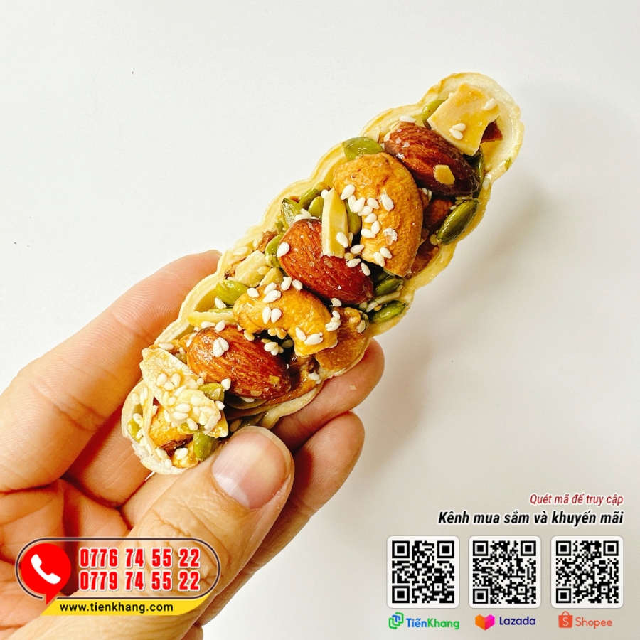 Bánh thuyền dinh dưỡng và thơm ngon