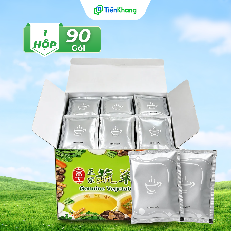Canh dưỡng sinh túi lọc King Kung - Hộp (90 gói)