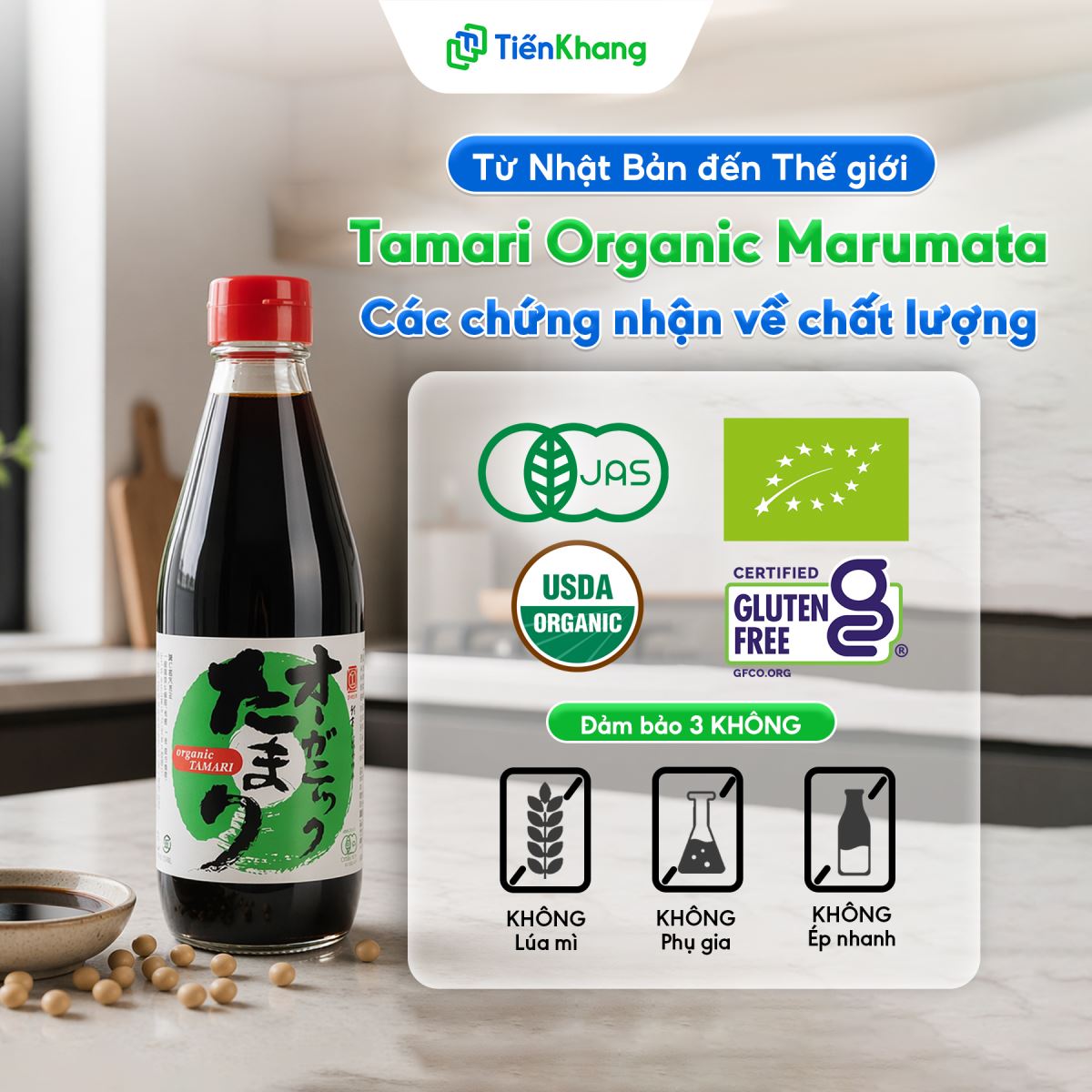 Nước tương Marumata được nhập khẩu trực tiếp từ Nhật Bản