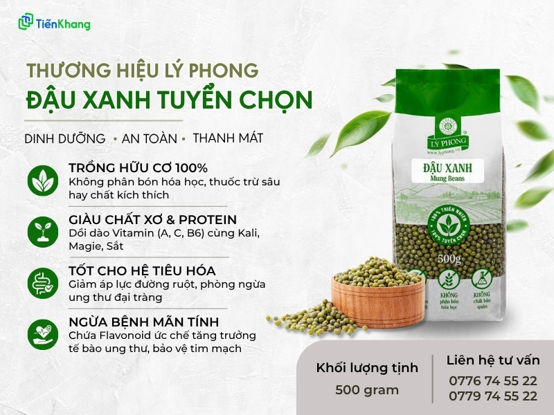Đậu xanh tuyển chọn Lý Phong