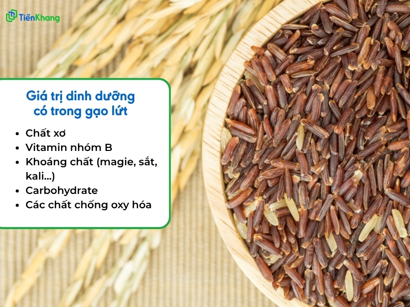 Hình 1: Gạo lứt và giá trị dinh dưỡng của gạo lứt