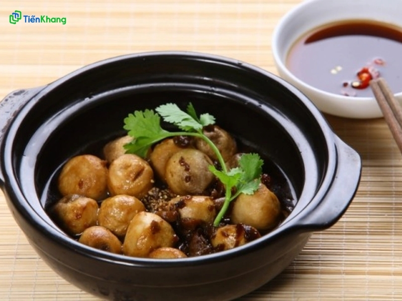 Nấm rơm kho tương tamari có nhiều lợi ích cho sức khoẻ