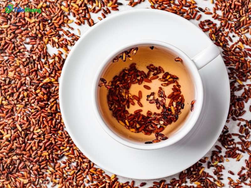 Trà gạo lứt rang giúp giải nhiệt và thanh lọc cơ thể