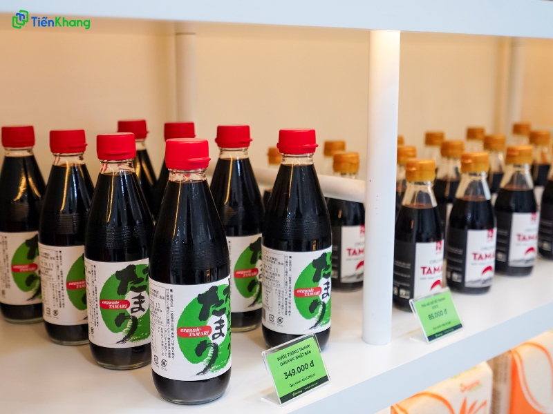2 dòng nước tương phổ biến đang được bán tại Tiến Khang