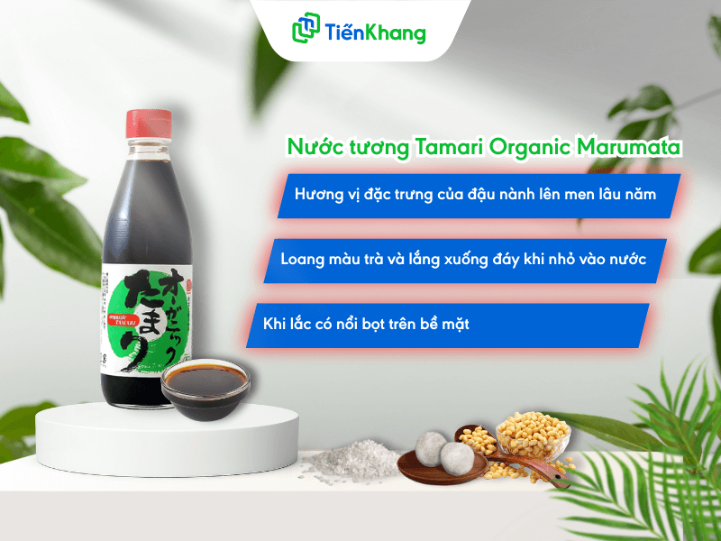 Làm sao để nhận biết nước tương tamari chất lượng?