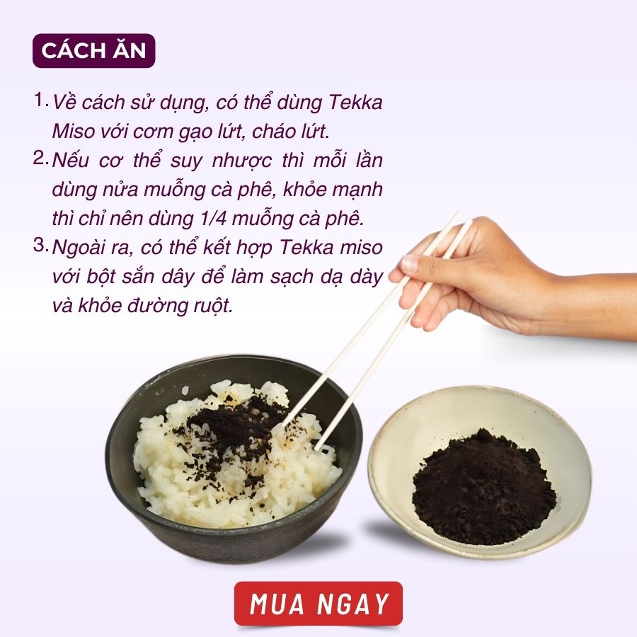 Hướng dẫn sử dụng Tekka Nhật Bản