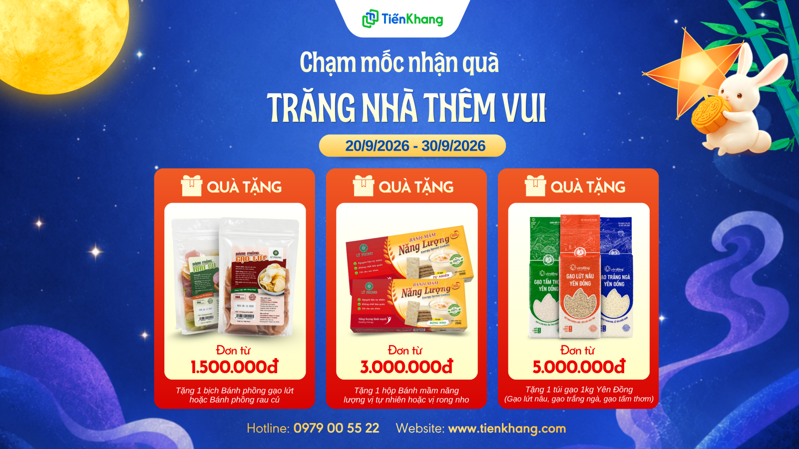 Vượt mốc nhận quà - Trăng nhà thêm vui