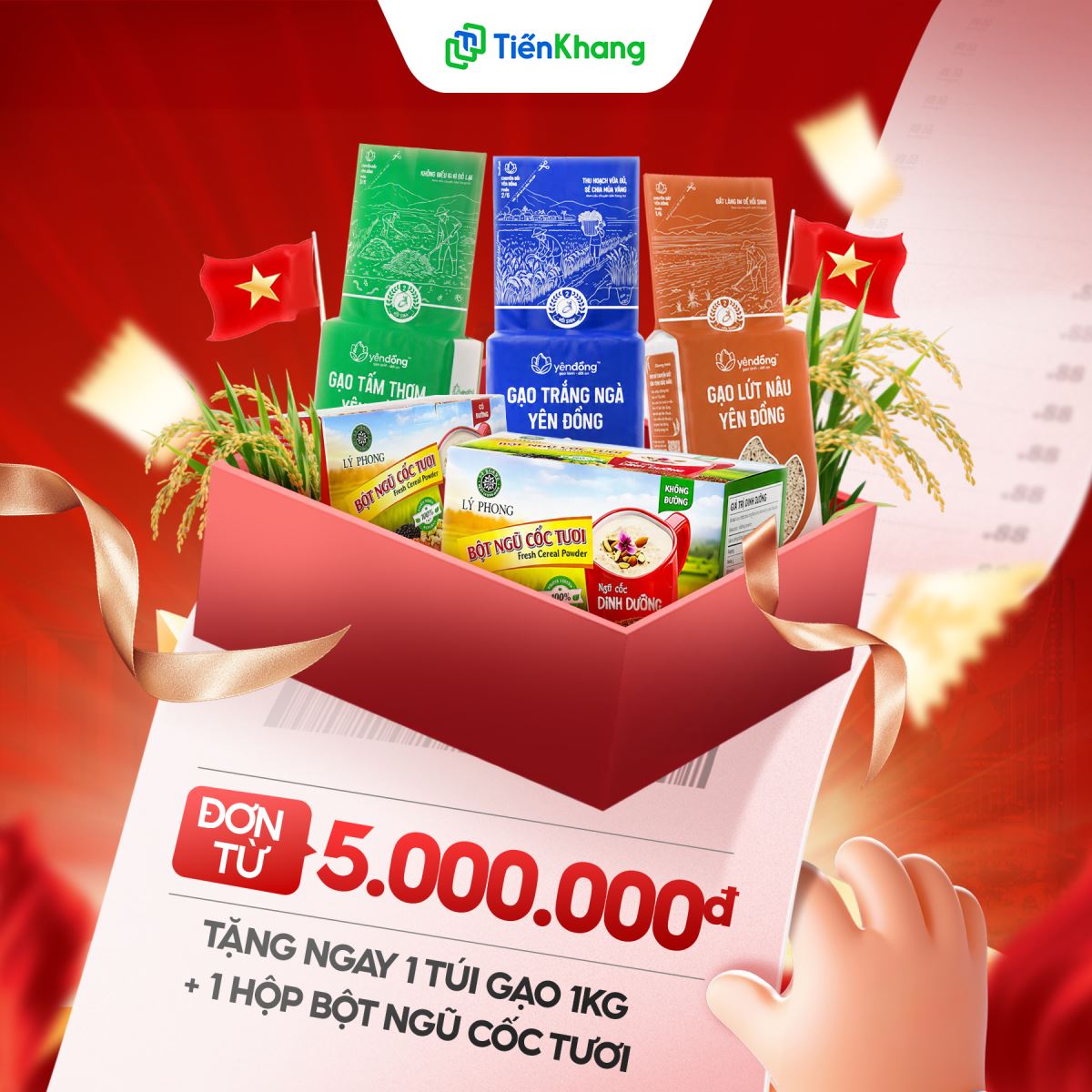 Mua đơn chạm mốc - Nhận quà liền tay