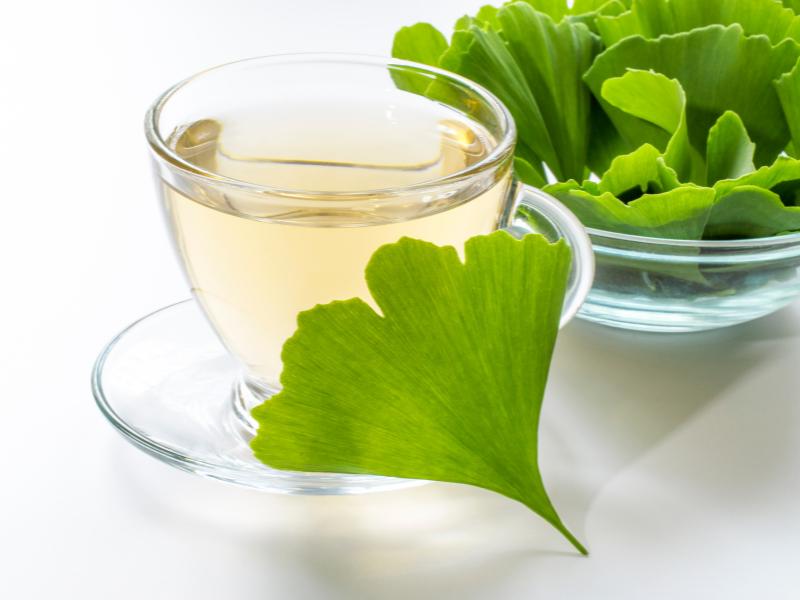 Uống thêm lá bạch quả (biloba)