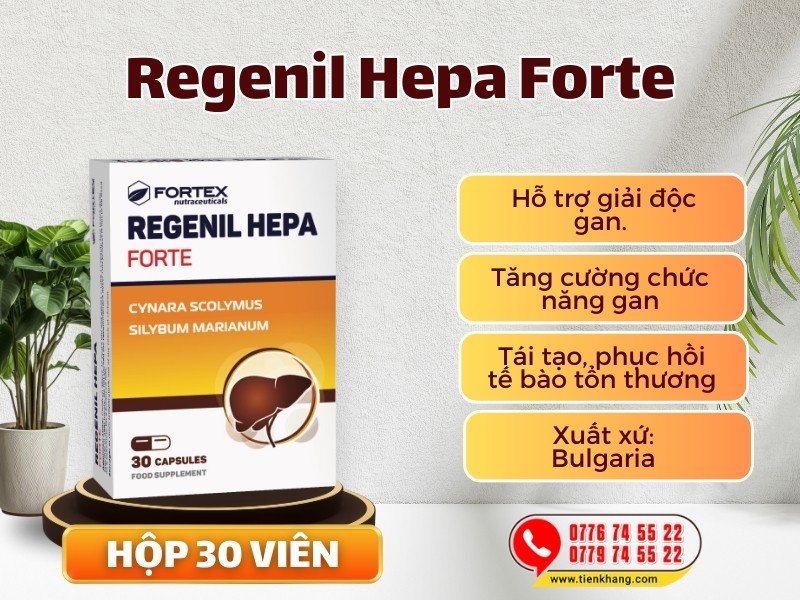 Viên Uống Bổ Gan Regenil Hepa Forte