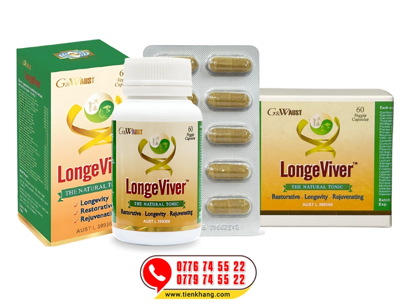 LongeViver - Viên uống trẻ hóa, trường thọ