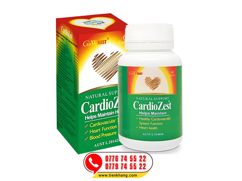 Cardiozest - Bảo vệ sức khỏe tim mạch