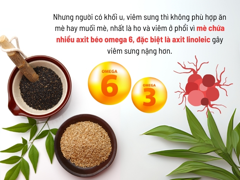 Tại sao khối u không được ăn mè? 