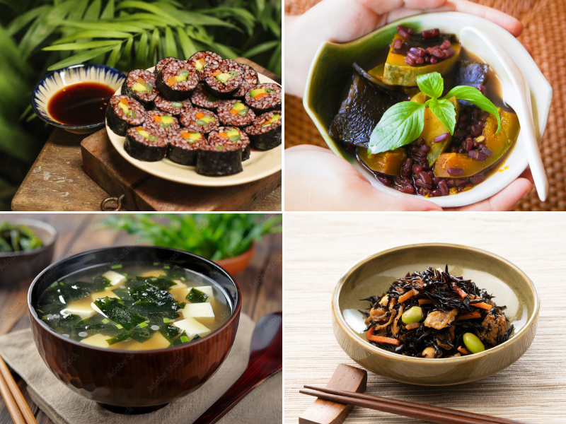 Cách sử dụng rong biển cân bằng âm dương