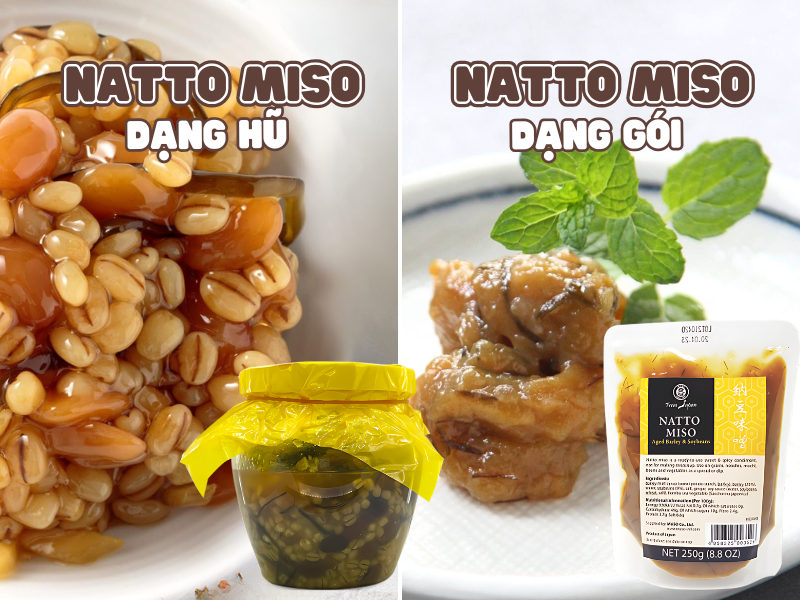 Có những loại Natto Miso nào?