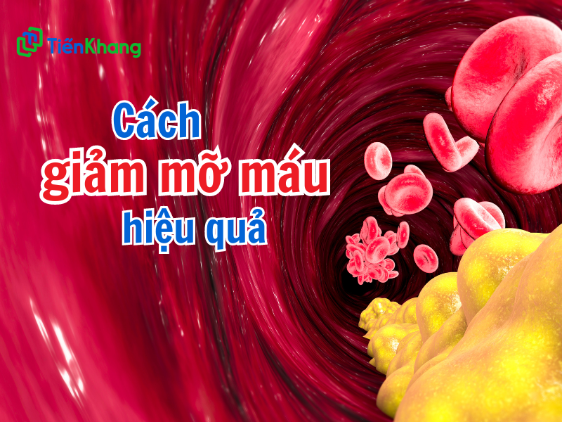 Cách giảm mỡ máu hiệu quả