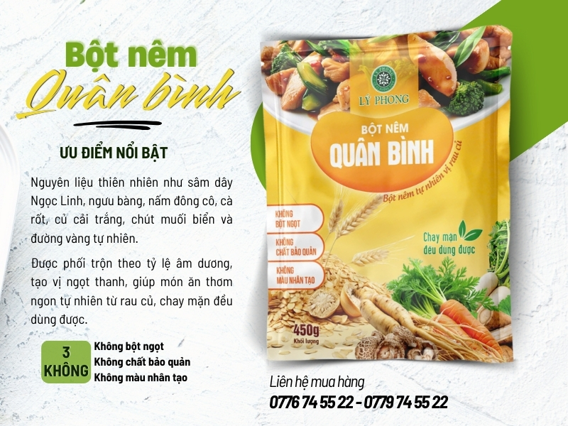 Bột nêm quân bình Lý Phong