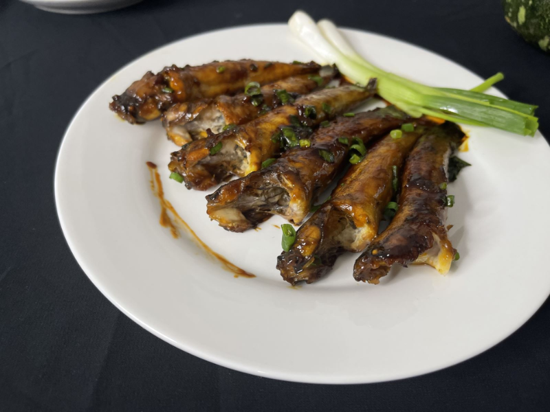 Cá bống kho tương tamari