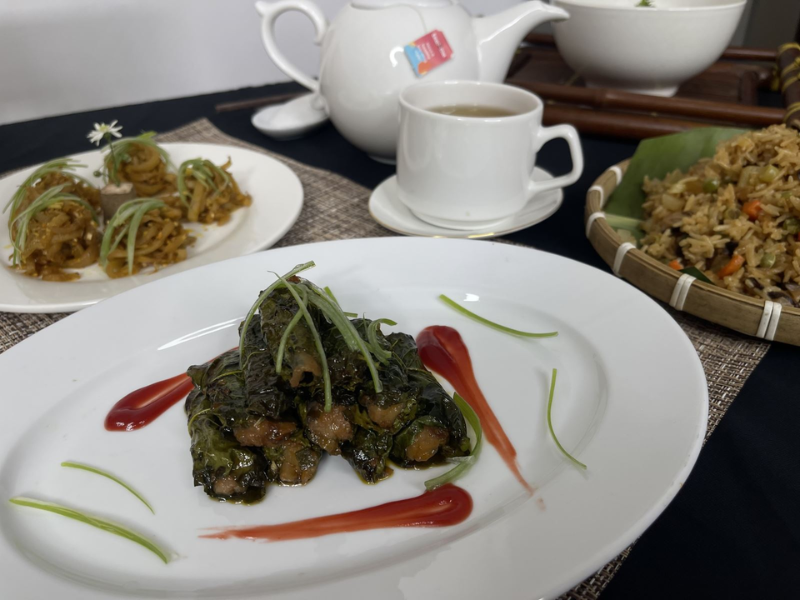 Cá thác lác cuộn lá cách