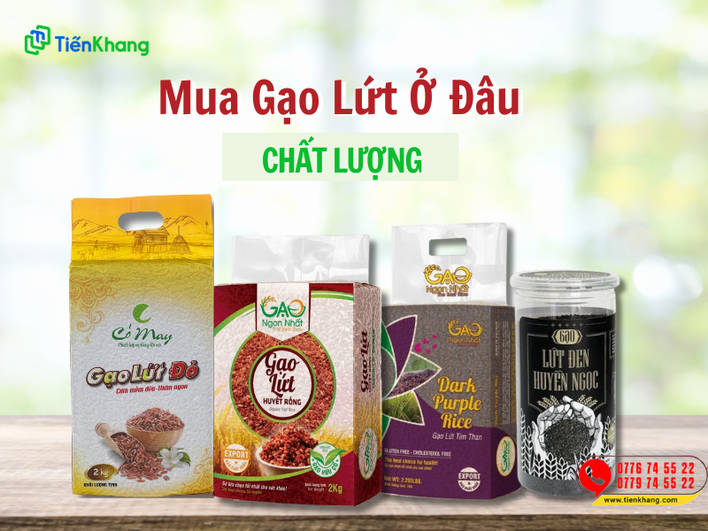 Các loại gạo chất lượng tại Tiến Khang