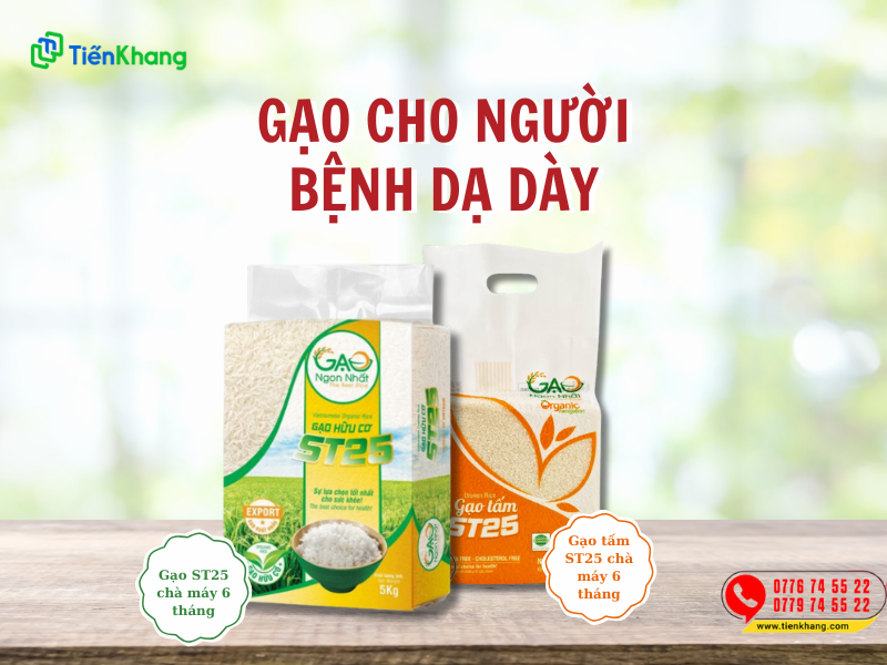 Vậy người bị bệnh dạ dày nên ăn loại gạo nào?