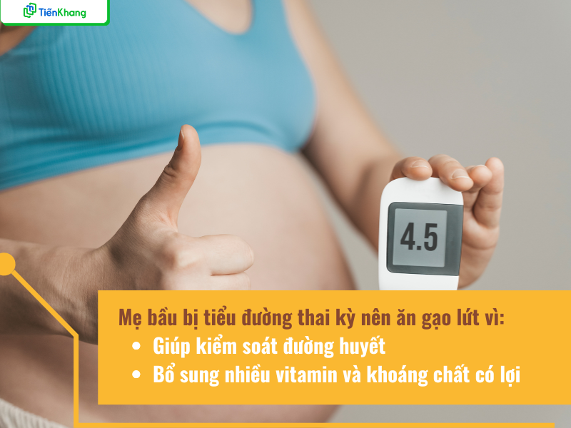 Mẹ bầu bị tiểu đường thai kỳ ăn gạo lứt được không? 