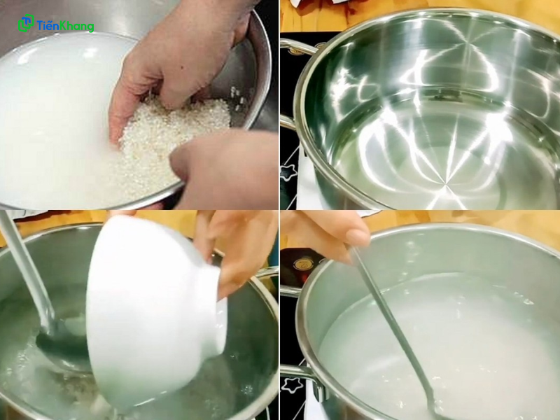 Cách nấu cháo trắng giải rượu