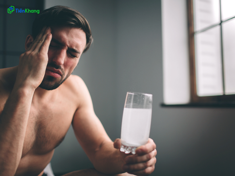 Bột sắn dây làm nước uống giải rượu