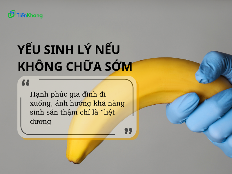 Yếu sinh lý không chữa đúng cách sẽ ảnh hưởng rất lớn đến cánh mày râu