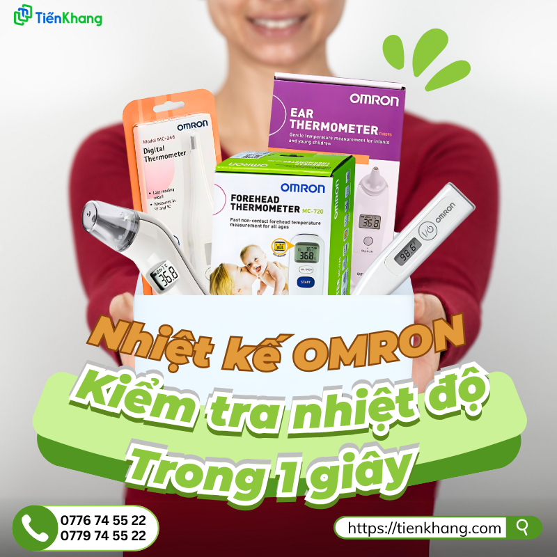 Khuyến mãi Nhiệt kế Omron