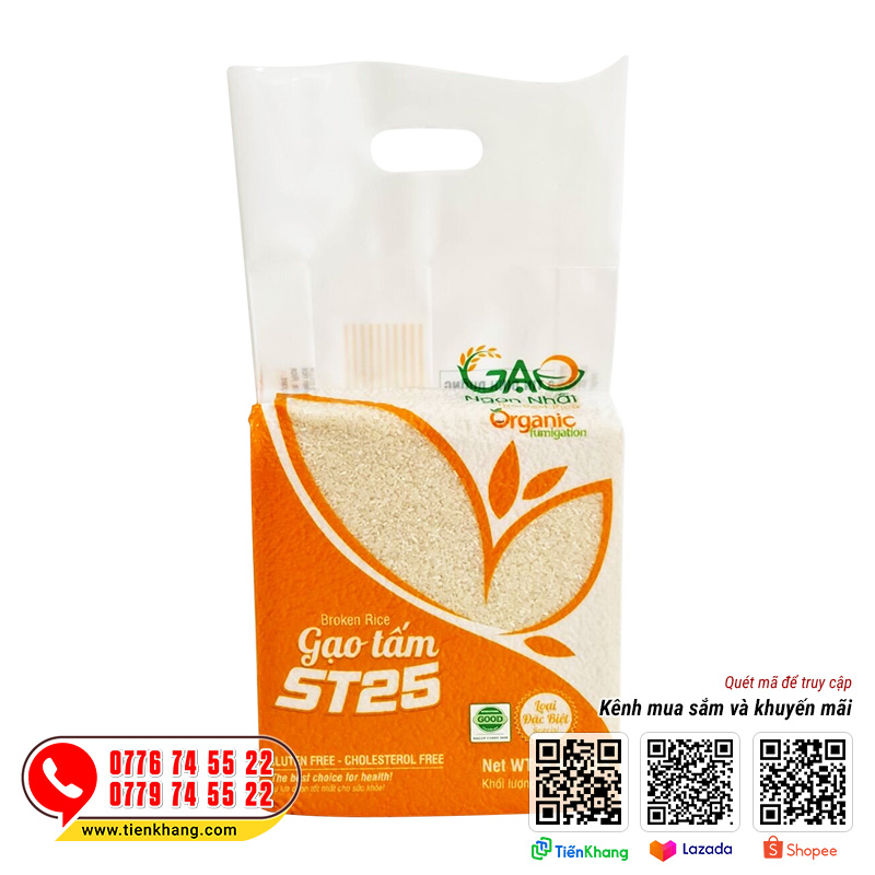 Gạo tấm ST25 là gì