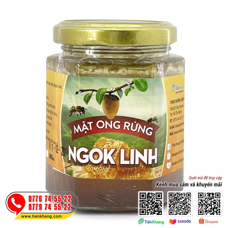 Mật ong rừng Ngok Linh Tiến Khang