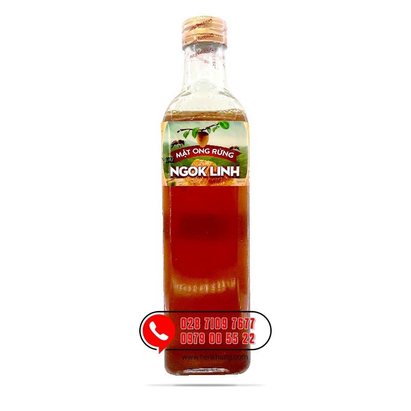 Mật ong rừng nguyên chất chai 500ml