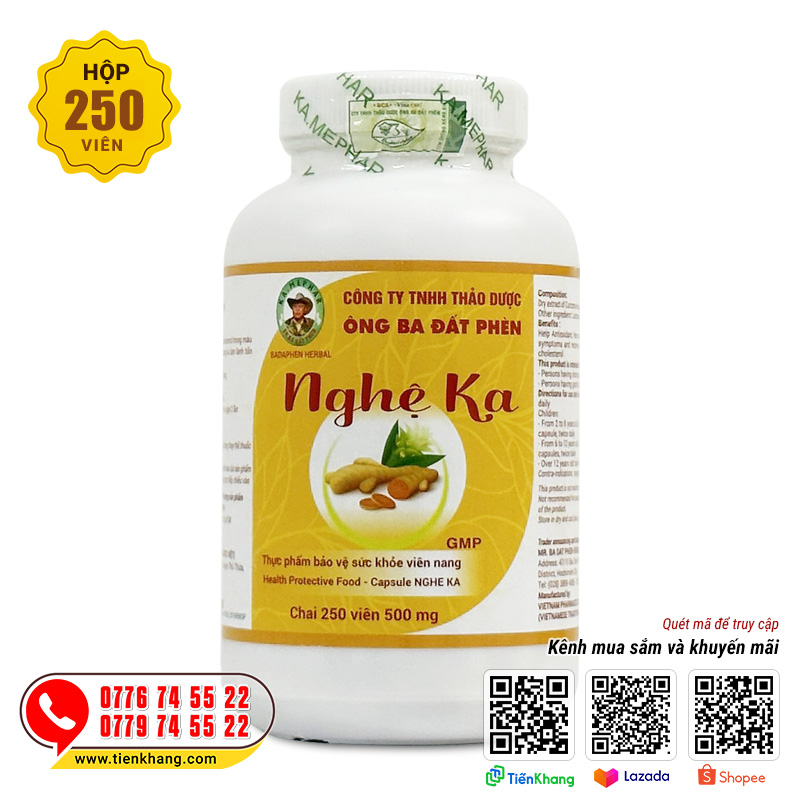 Nghệ Ka 250 viên