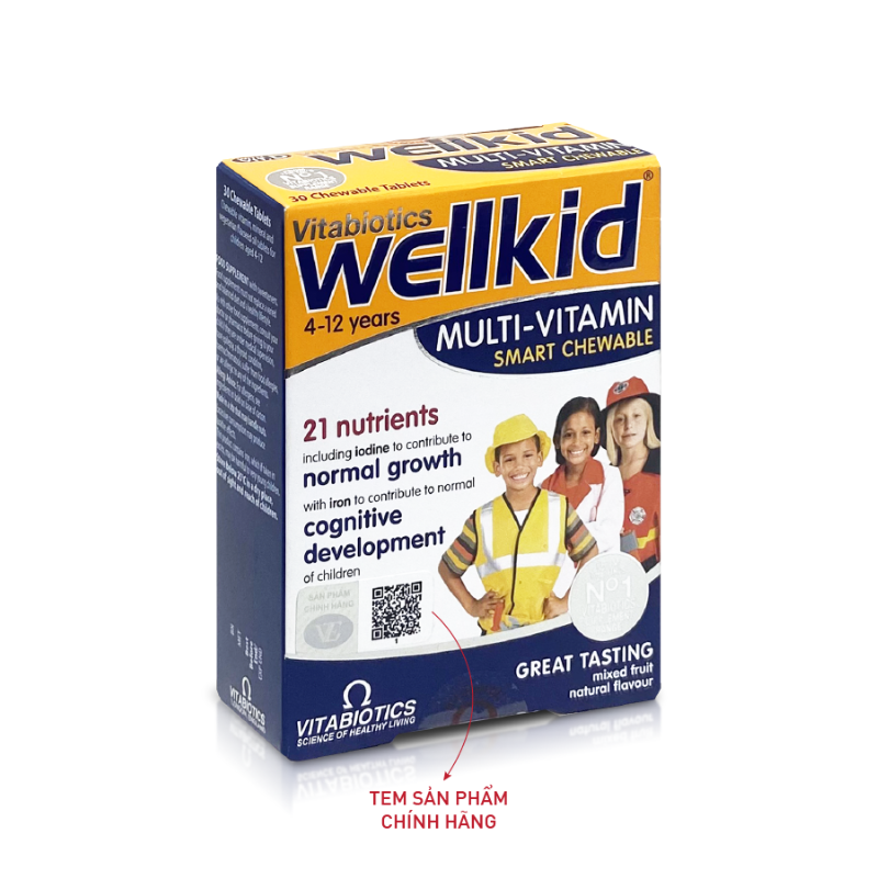 Những lưu ý khi dùng viên Wellkid Multi