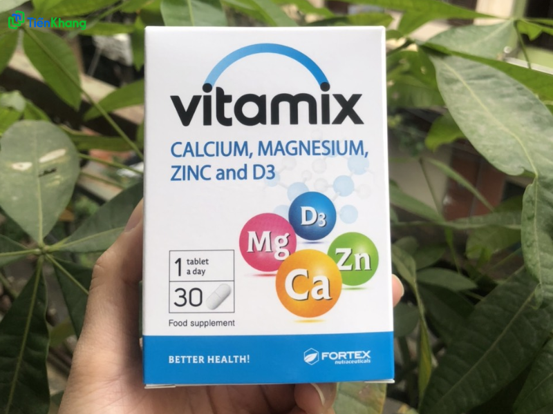 Viên uống Vitamix Calium, Magnesium, ZinC and D3