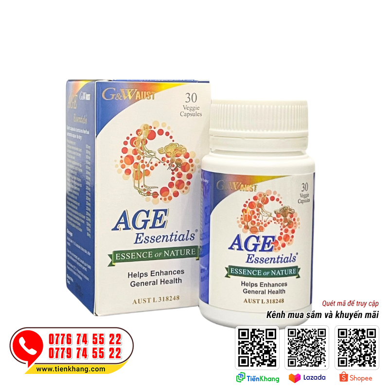 Hướng dẫn sử dụng Age Essentials