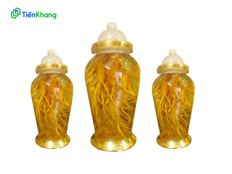 Hồng sâm ngâm rượu