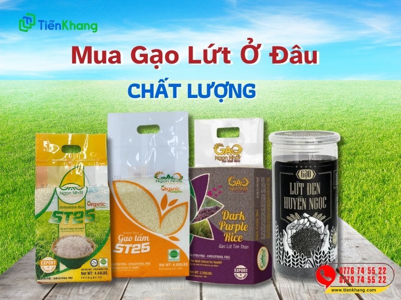 Mua gạo chất lượng tại Tiến Khang