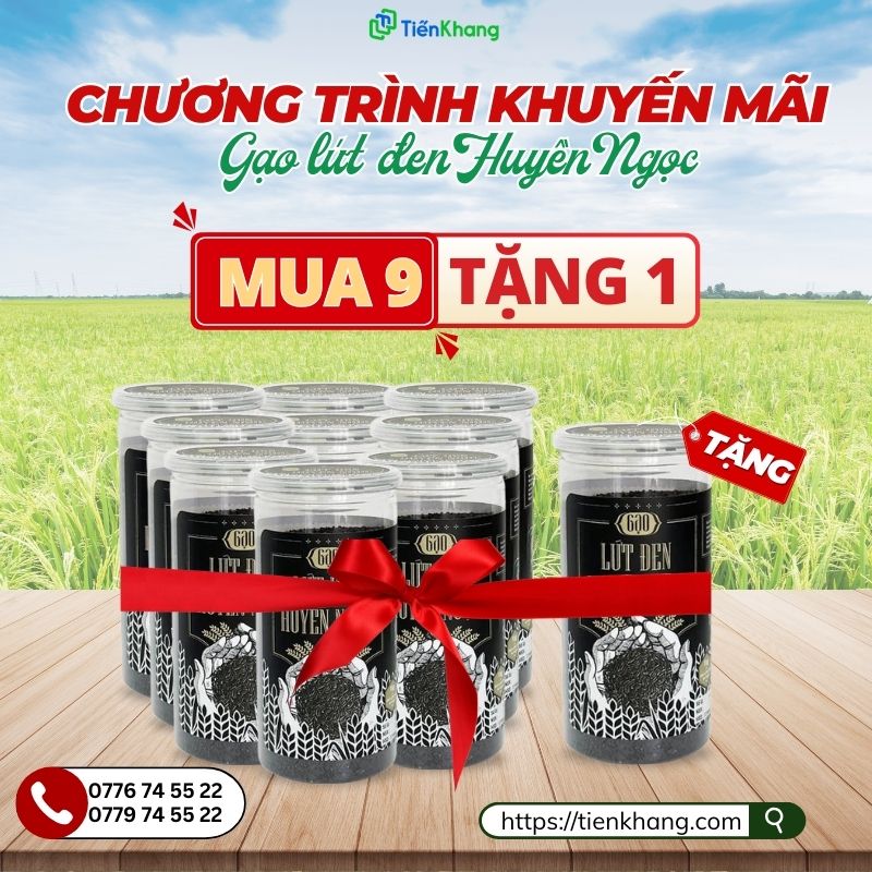 Mua 9 lon tặng miễn phí 1 lon