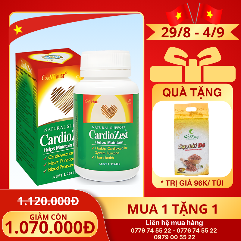 Khuyến mãi CardioZest