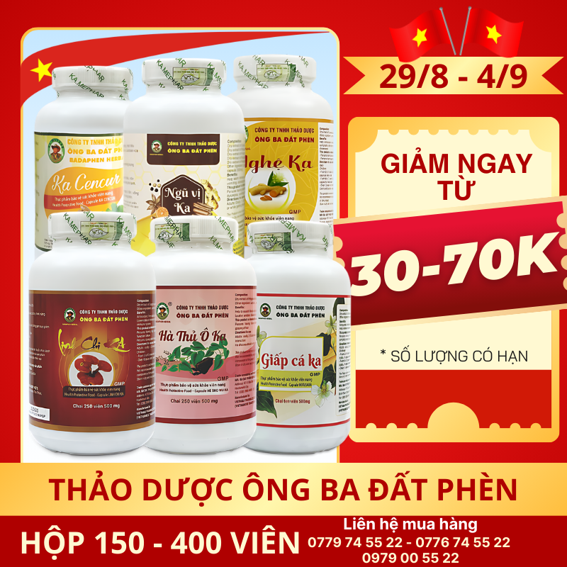 Khuyến mãi thảo dược Việt Nam