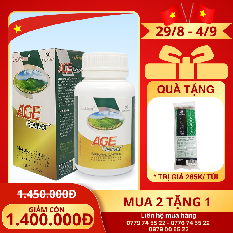 Khuyến mãi Age Reviver